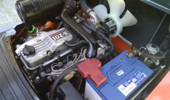 ER004 TOYOTA ENGINE 1DZII 