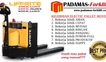 KELEBIHAN ELECTRIC HAND PALLET PALLET MOVER 