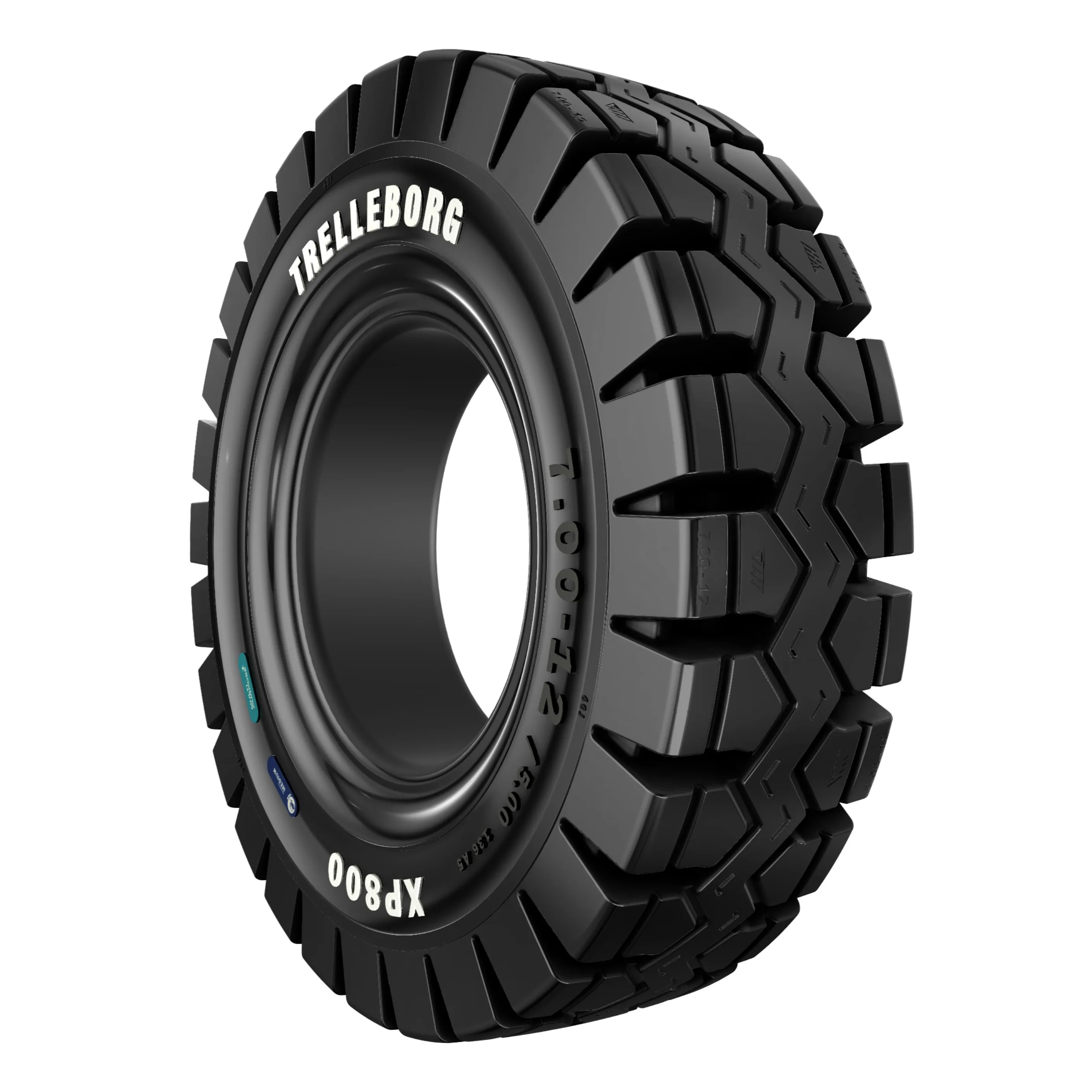 SOLID TYRE BLACK